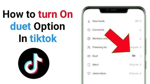 How to enable duet option in tiktok | tiktok duet option on kaise karen | tiktok duet option on