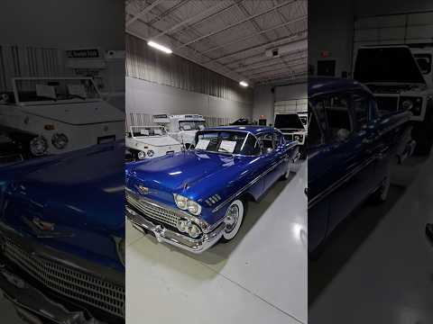 شيفروليه ديلراي موديل 1958 في معرض إلينجسون للسيارات سيارة شيفروليه للبيع 