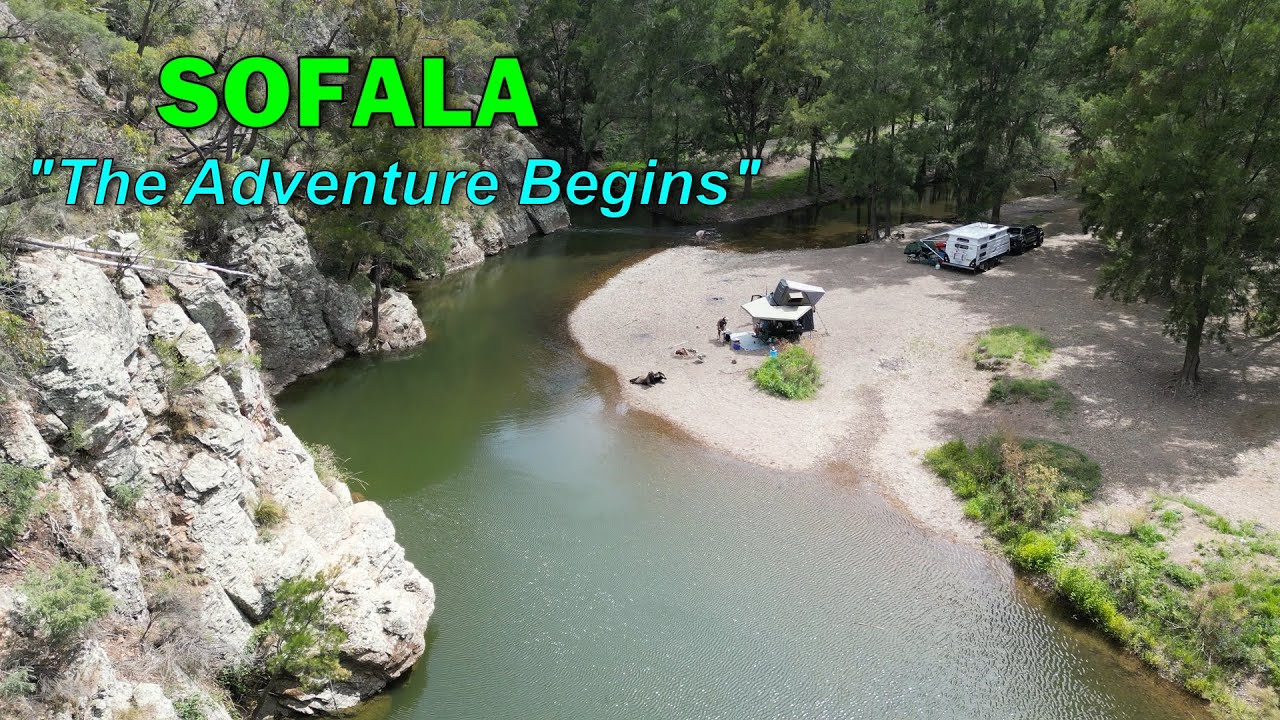 Some of the BEST riverside camping in Sofala.. - YouTube