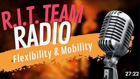 R.I.T. TEAM RADIO: Firefighter Flexibility and Mobility - Part 1 | Firefighter Peak Performance