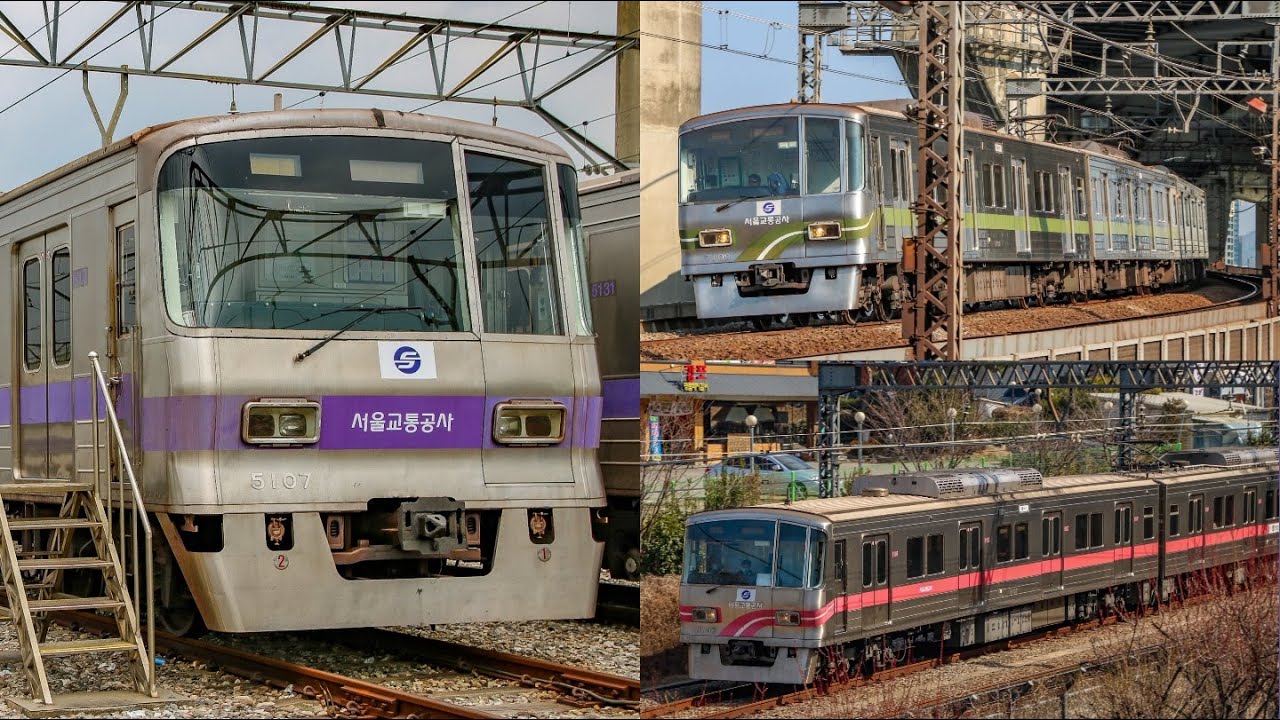 서울 지하철 5, 7, 8호선 1세대(VVVF - GTO) 전동차 모음집