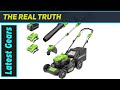 Greenworks 40V 21" Self-Propelled Lawn Mower Combo – Best Battery-Powered Lawn Care Kit