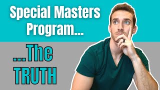 Special Masters Program for MEDICAL SCHOOL || The TRUTH & My HONEST Review (MUST WATCH!)