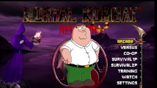 Mortal Kombat New Era 2025 Peter Griffin Full Playthrouh MK Mugen [1080P 60FPS] screenshot 5