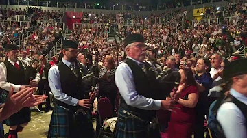 Andre Rieu Zagreb bagpipes