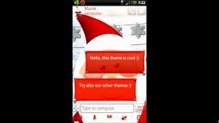 GO SMS Pro Santa Claus screenshot 1