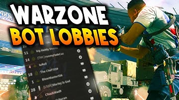 How to get *BOT LOBBIES* in WARZONE! How to REVERSE BOOST in WARZONE! (Reverse Boosting After Patch)
