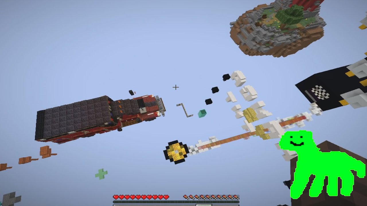 Dansaurus plays MINECRAFT ONLY UP!