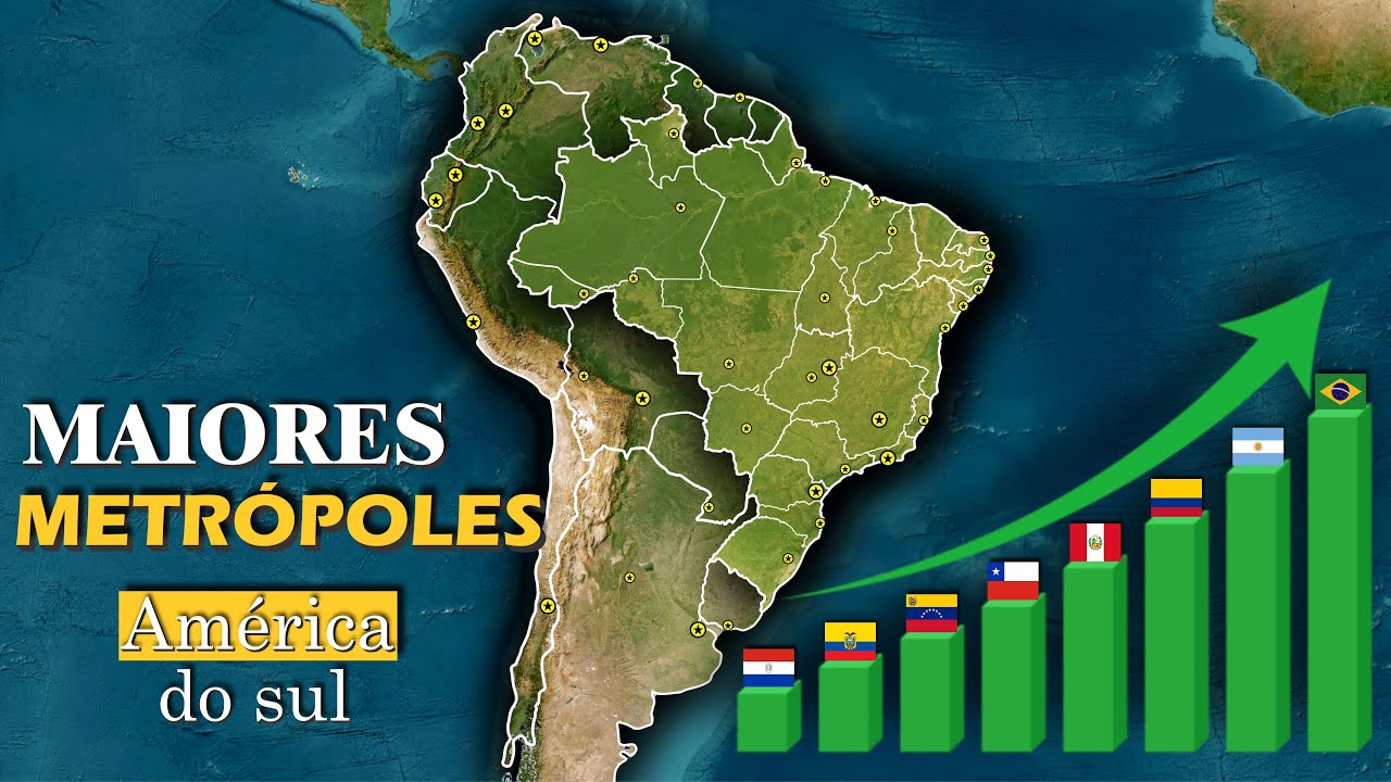 As 25 metrópoles que mostram a força da América do Sul