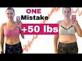 My biggest intermittent fasting mistake i regained 50 lbs