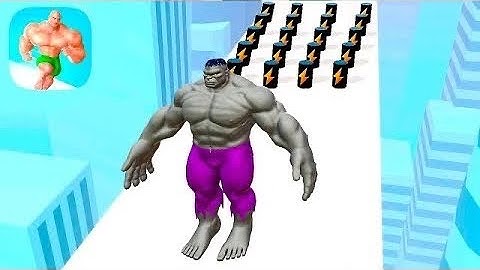 Muscle Rush All Levels Walkthrough Android IOS, New Smash Running Games with Power Booster level