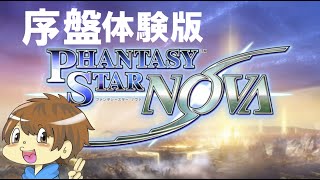 ファンタシースターノヴァ　序盤体験版やってみた