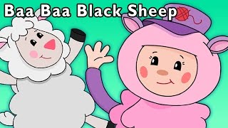 Funny Animated Videos for Kids | Baa, Baa, Black Sheep and More | Baby Songs from Mother Goose Club!