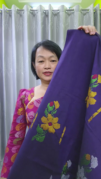 #095417776 #yawtraditionaldress #handmade #ယောလုံချည်လက်ရက်ထည် #စန်းသစ္စာ