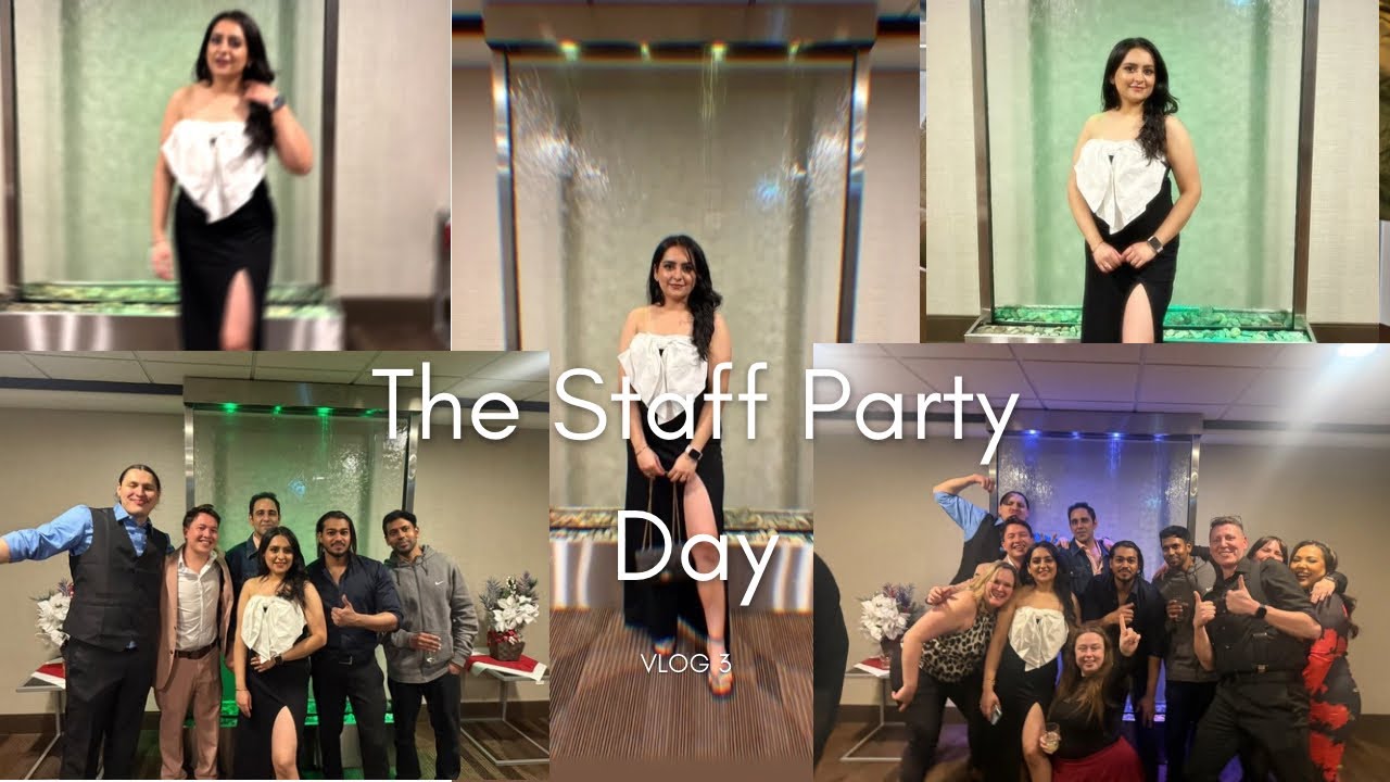 New Year & Christmas Party at work 