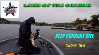 Deep Jig Bite is On in the American Bass Trail Bass Tournament at Lake of the Ozarks Vlog 6-26-2022