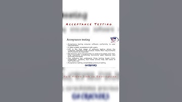 Acceptance Testing | QA Crackers | Shorts