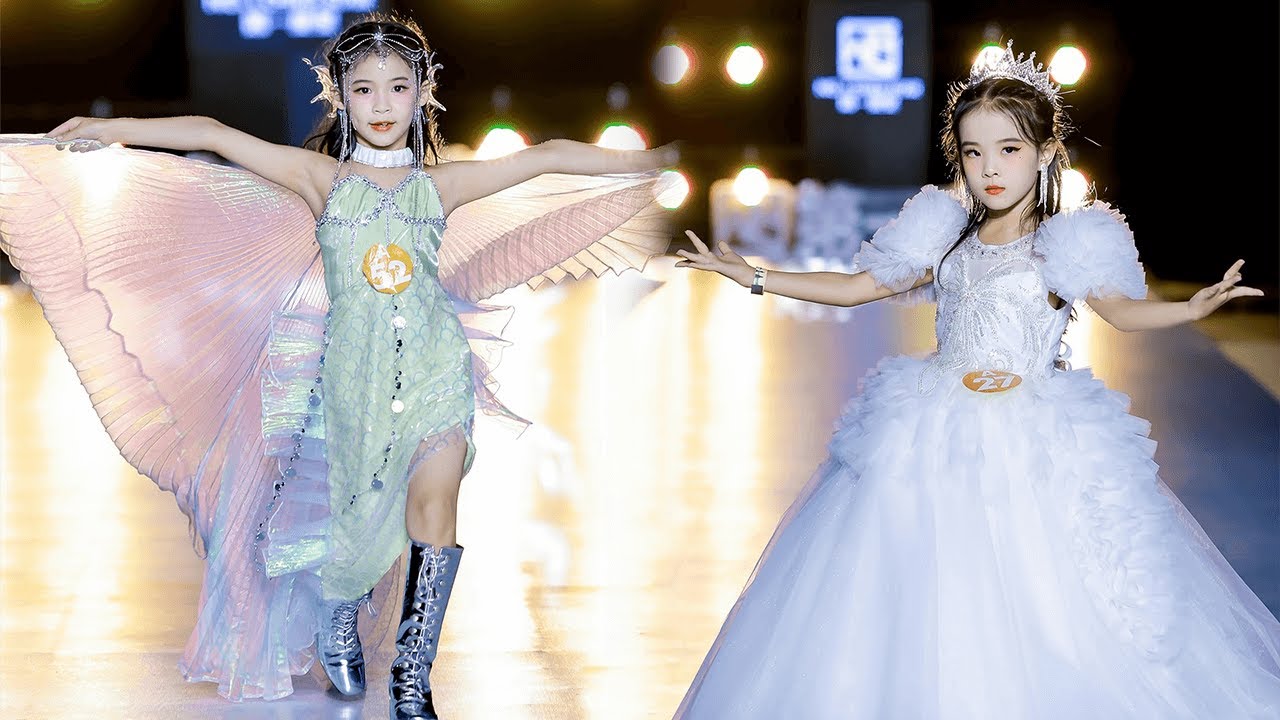 Dazzling Divas: Little Fashion Icons Shine in Magnificent Dresses!
