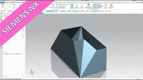 Through Curves - add and delete points - Siemens NX 12 Training - Surfaces