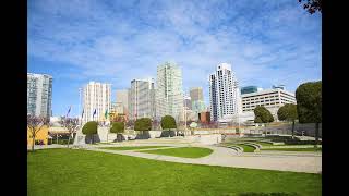 Relax at the Yerba Buena Gardens
