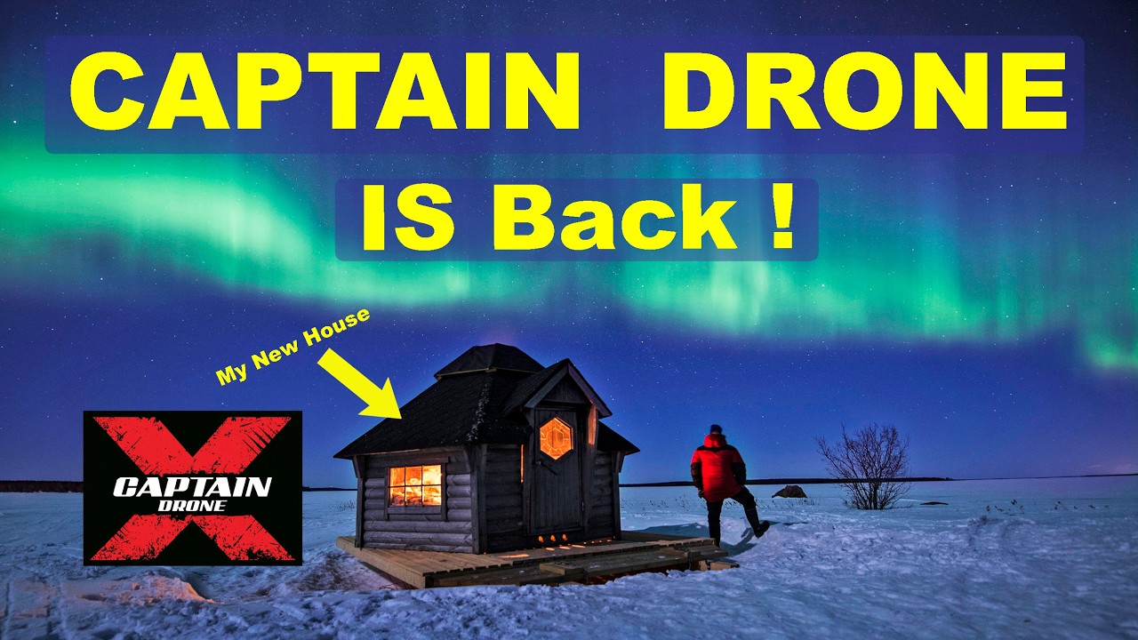 Капитан Дрон вернулся! Новый дом и новая студия!