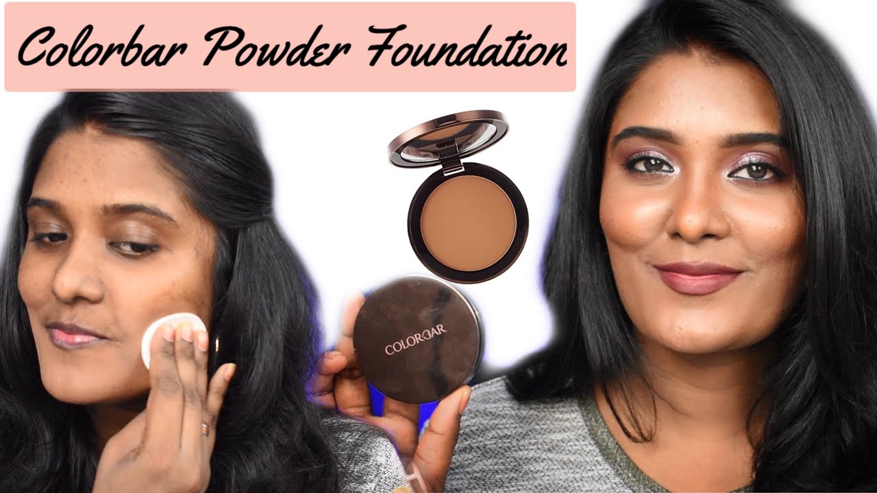 Colorbar 24hrs Powder Foundation PF15 Review || Dark Indian Skin ...