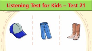 Listening Test for Kids | Test 21 screenshot 3