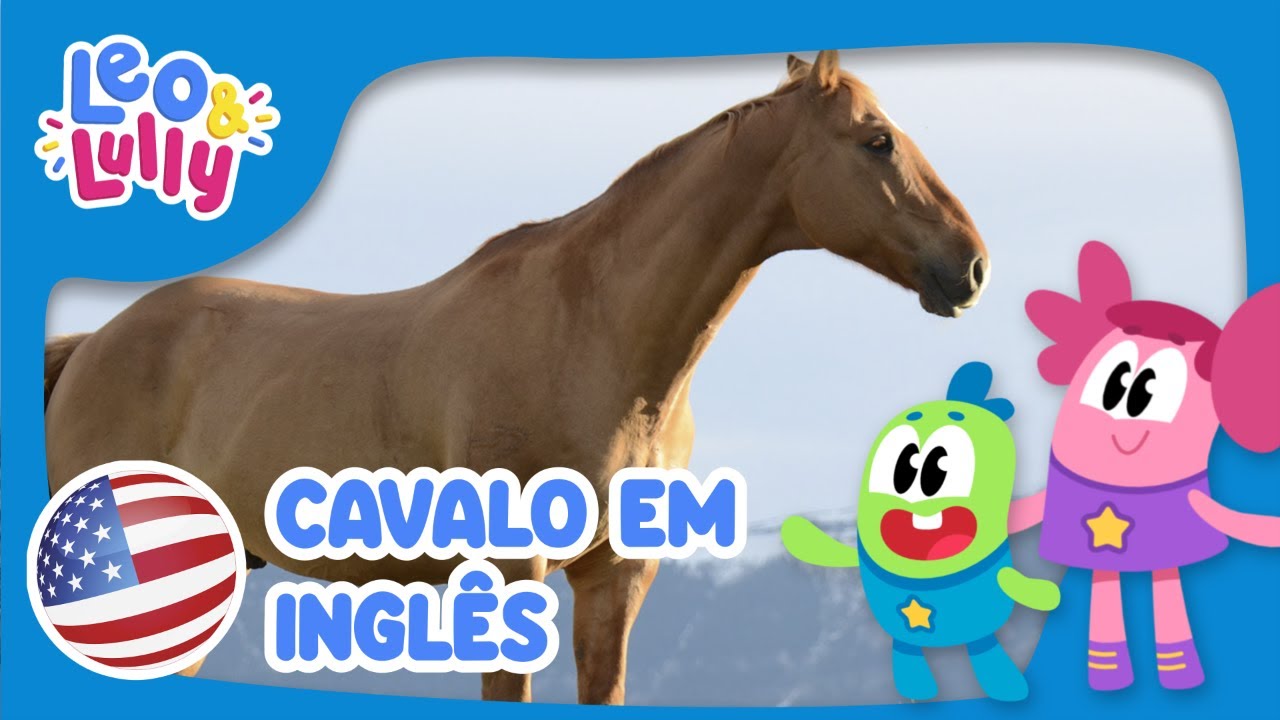 Cavalo Alfabeto Inglês Do JARDIM ZOOLÓGICO - Letra H Filme - Vídeo