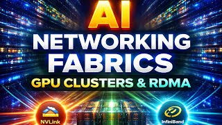 AI Networking Fabrics Explained 🔥 GPU Clusters, RDMA, InfiniBand & Data Center Architecture