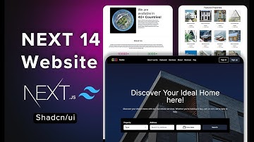 Responsive Real Estate Landing Page using next js 14, Shadcn and tailwind | Build & Deploy