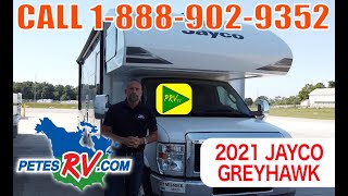 2021 Jayco Greyhawk Class C Motorhomes