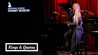 Ava Max Performing Kings & Queens Live At The Grammy Museum