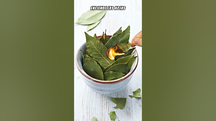 HOJAS DE LAUREL PARA LIMPIAR LA ENERGÍA NEGATIVA - ¡FUNCIONA!