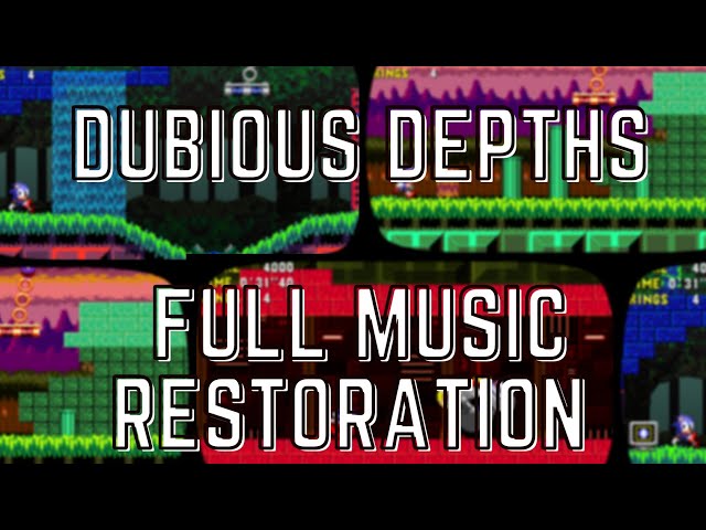 Sonic CD - Dubious Depths - All Time-Zones - Full Music Restoration [HD] ( R2 / Ridicule Root) class=