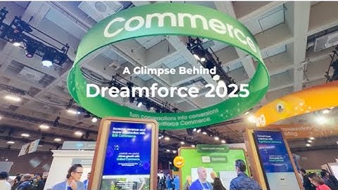 A Glimpse Behind Dreamforce 2025!