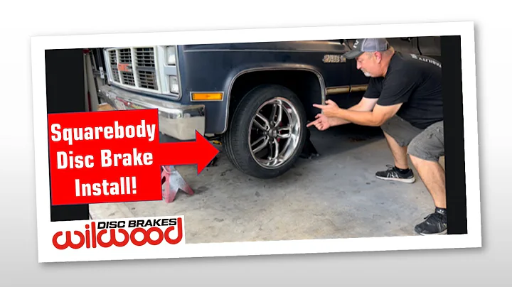 Winston gets Wilwood front disc brakes and new shoes!