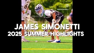 James Simonetti (SCH 28) Summer Highlights
