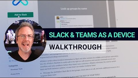 Slack And MS Teams As A Device - xMatters Support