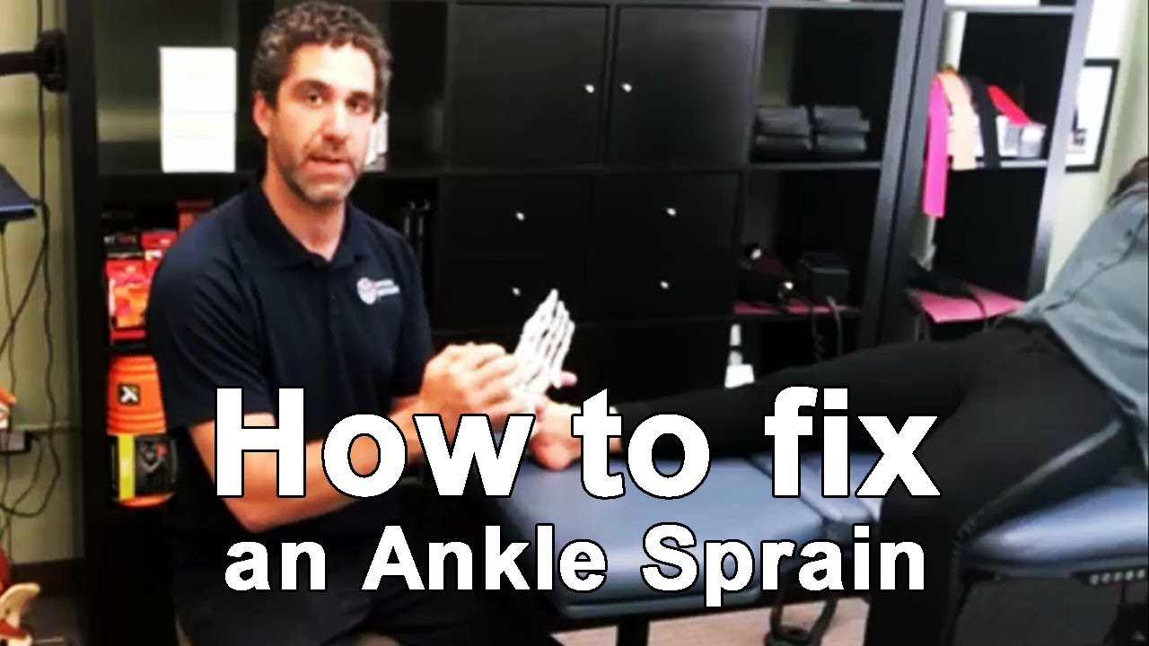 SF Chiropractor for Ankle Pain | How to fix an ankle sprain so you can ...