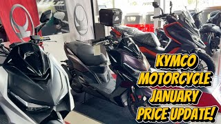 Kymco Motorcycle January Price Update All Units Langga Gail