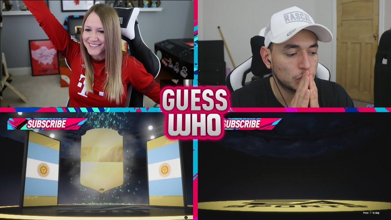ALL I PACK IS WALKOUTS IN GUESS WHO FIFA vs OAKELFISH!! (GUESS WHO WALKOUT)