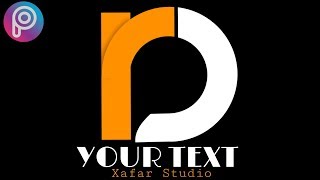 PicsArt Logo design tutorial | RD text logo | by Xafar Studio 2019 screenshot 4