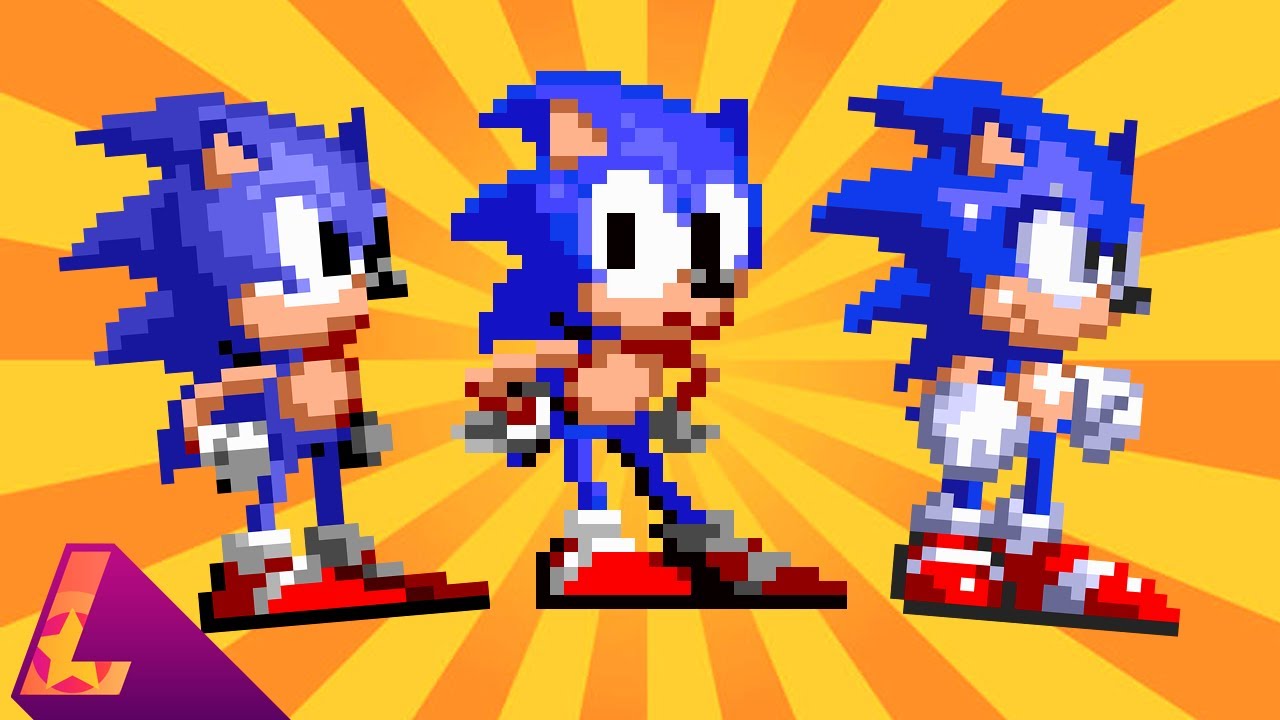 Classic Sonic Sprite 