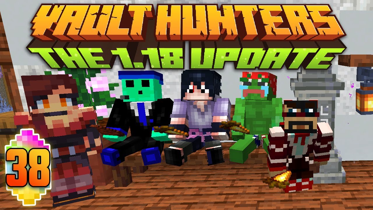 Minecraft vault hunters 1 18 ep 38 actually lucky omg youtube