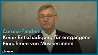 BGH-Urteil: Keine Entschädigung für entgangene Einnahmen von Musiker:innen während Corona-Pandemie