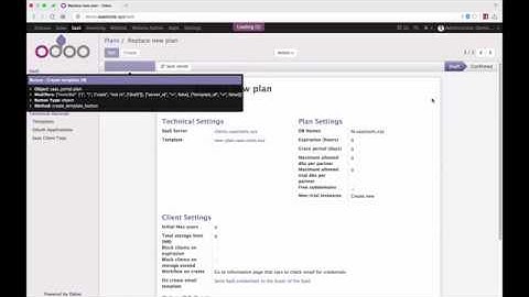 How to deleted & replace new Odoo SaaS plan