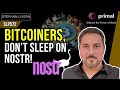 Bitcoiners dont sleep on nostr  miljan slp572