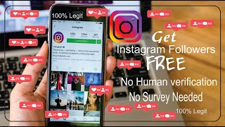 how to get free instagram followers with no human verification or survey 2018 - free instagram followers no survey no human verification 2018