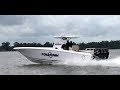 1000+ HP Fountain 38 Center Console - One Wake