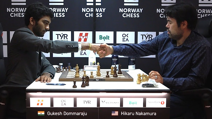 THE FINAL MOMENTS OF WORLD CHAMPION GUKESH VS. WORLD #2 HIKARU